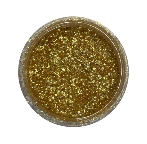 Cake Cosmetix gold Glitzy Dust | 100% edible glitter | shiny, perfect for decorating cakes, cupcakes, cookies, donuts and any other sweet treat