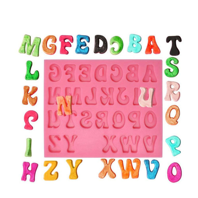 Silicone Letter Mold