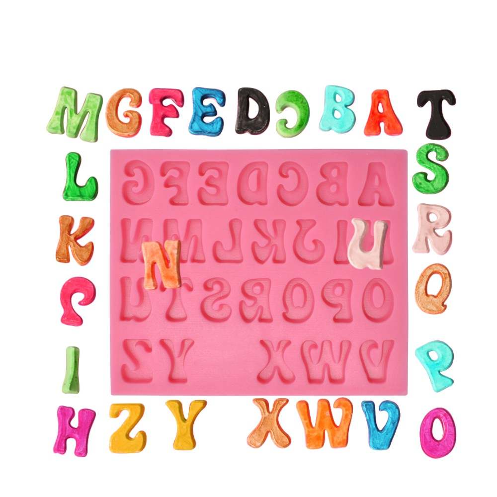 Silicone Letter Mold
