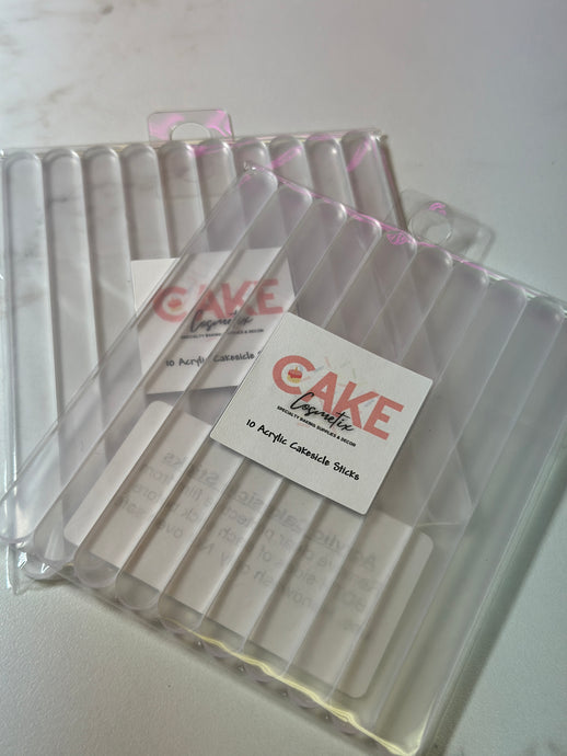 Cakesicle Stix - Clear (10)