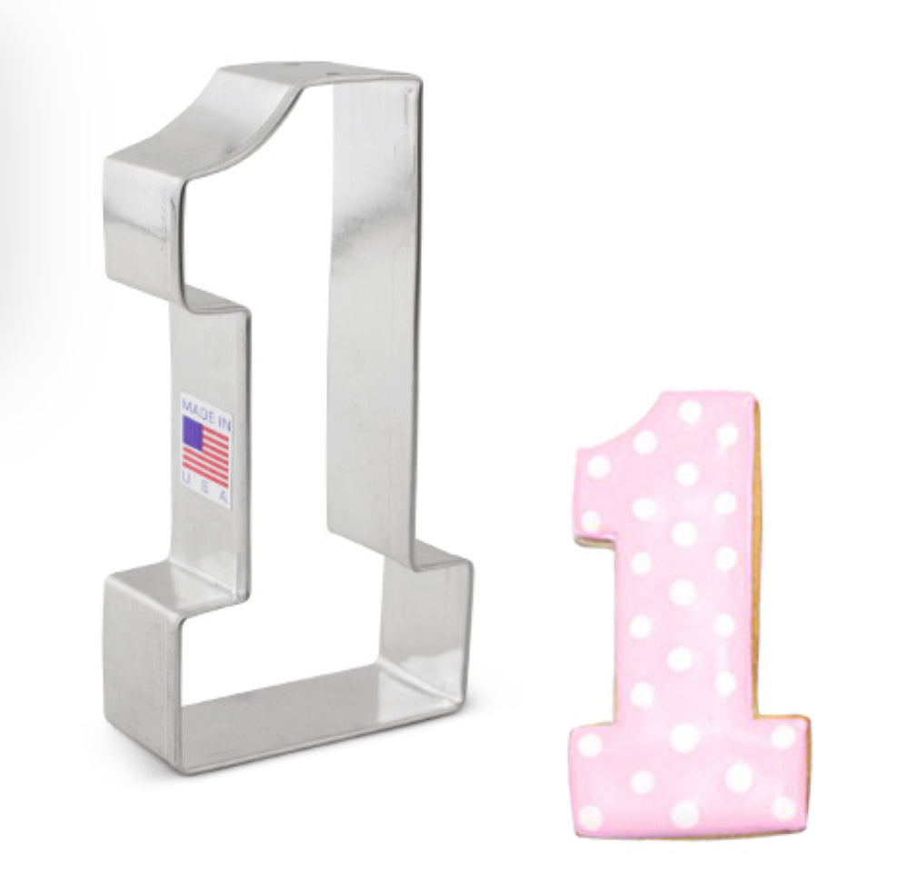 Number 1 Cookie Cutter