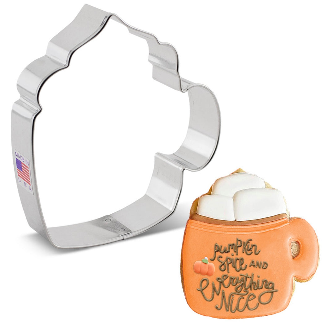 Coffee Mug Cookie Cutter by Flour Box Bakery