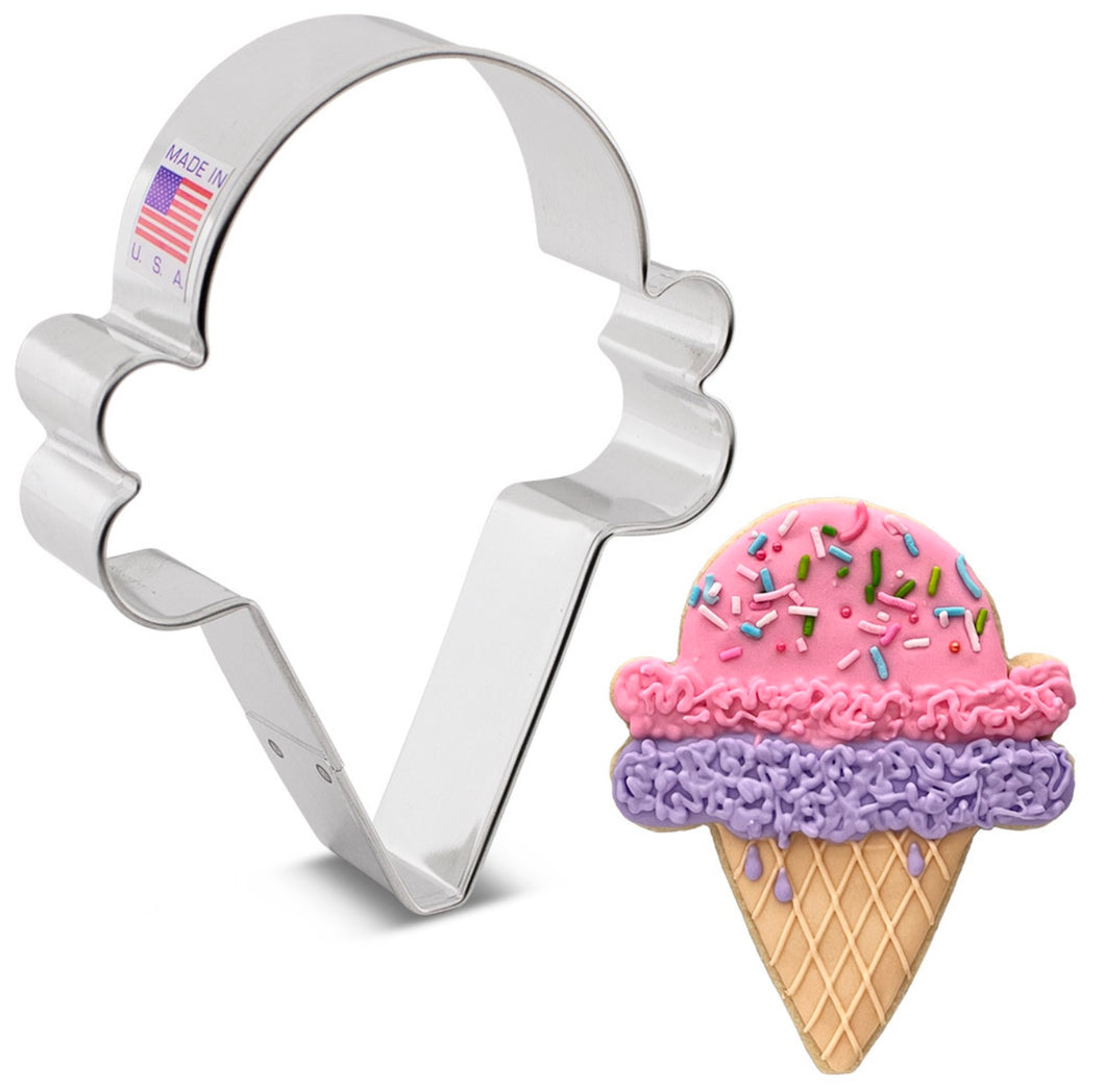 Ice Cream Cone Cookie Cutter