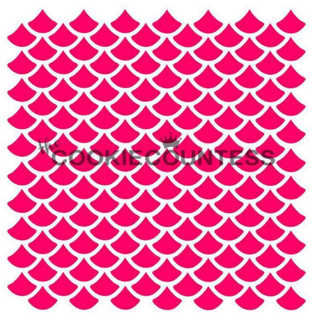 Scales Pattern Stencil