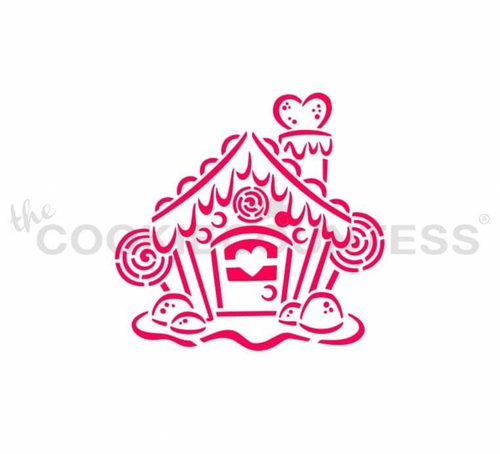 Gingerbread House PYO Stencil