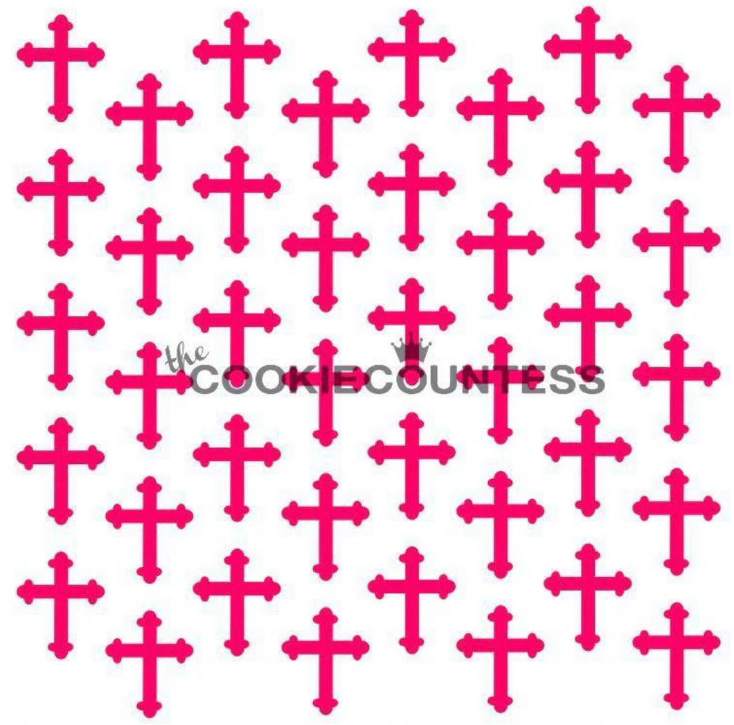 Crosses Stencil