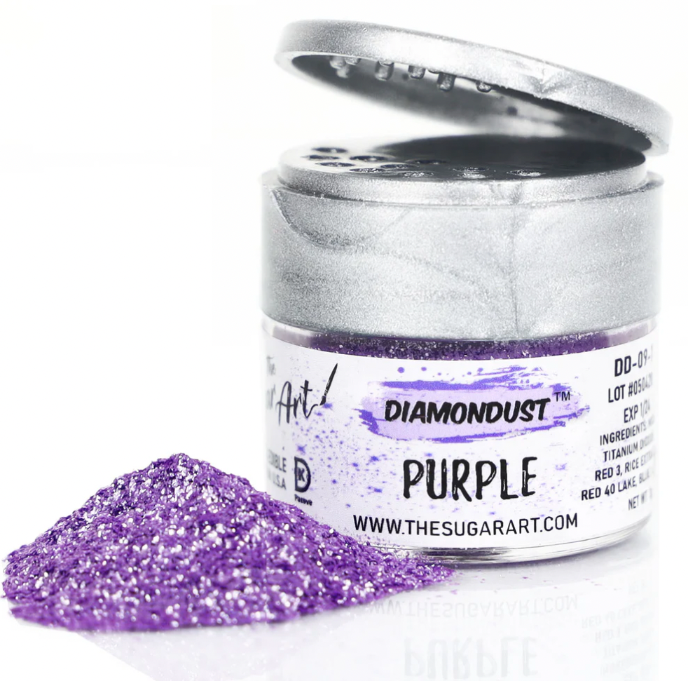 Purple Edible Glitter