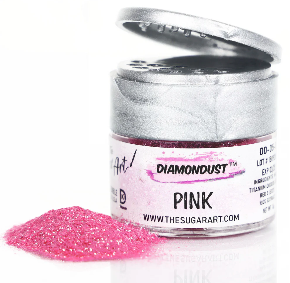 Pink Edible Glitter