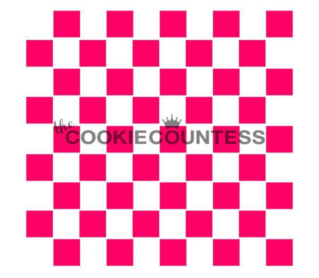 Checkerboard Pattern Stencil