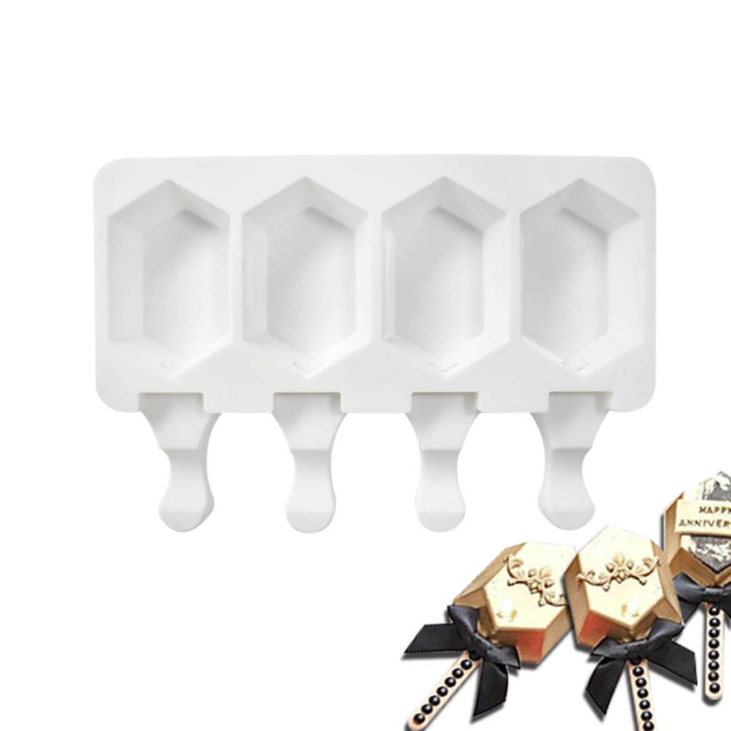 Silicone Diamond Luxe Mini Cakesicle Mold