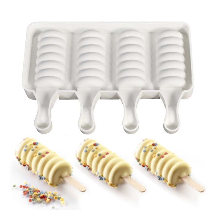 Silicone Mini Twist Cakesicle Mold